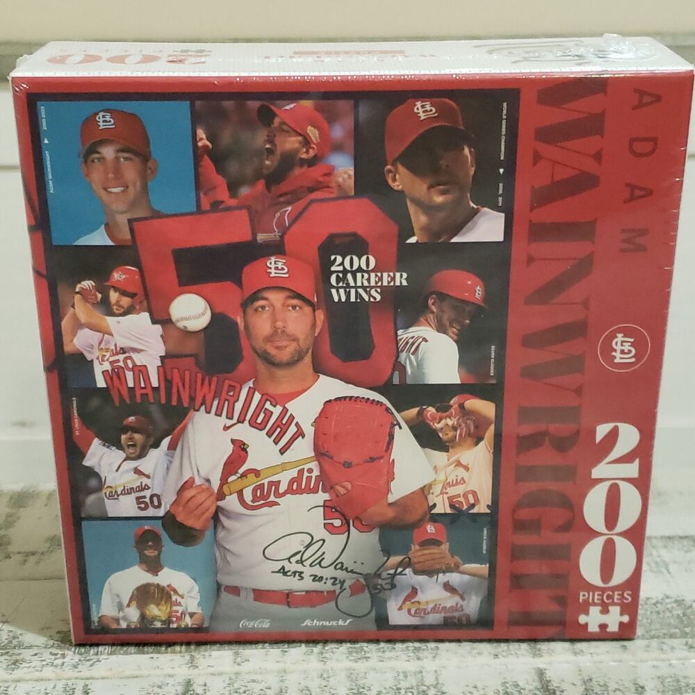 St. Louis Cardinals Puzzle Adam Wainwright 200 WINS 5/19/24 SGA Promo BRAND NEW
